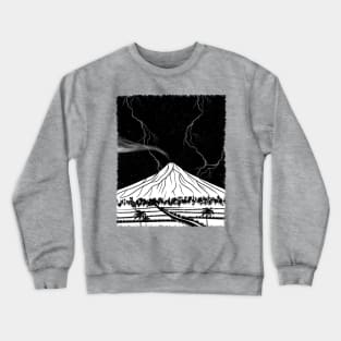 Mayon Volcano Eruption Crewneck Sweatshirt